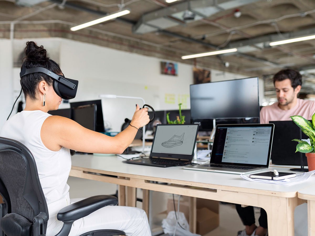 Creative Working Environment In An Office